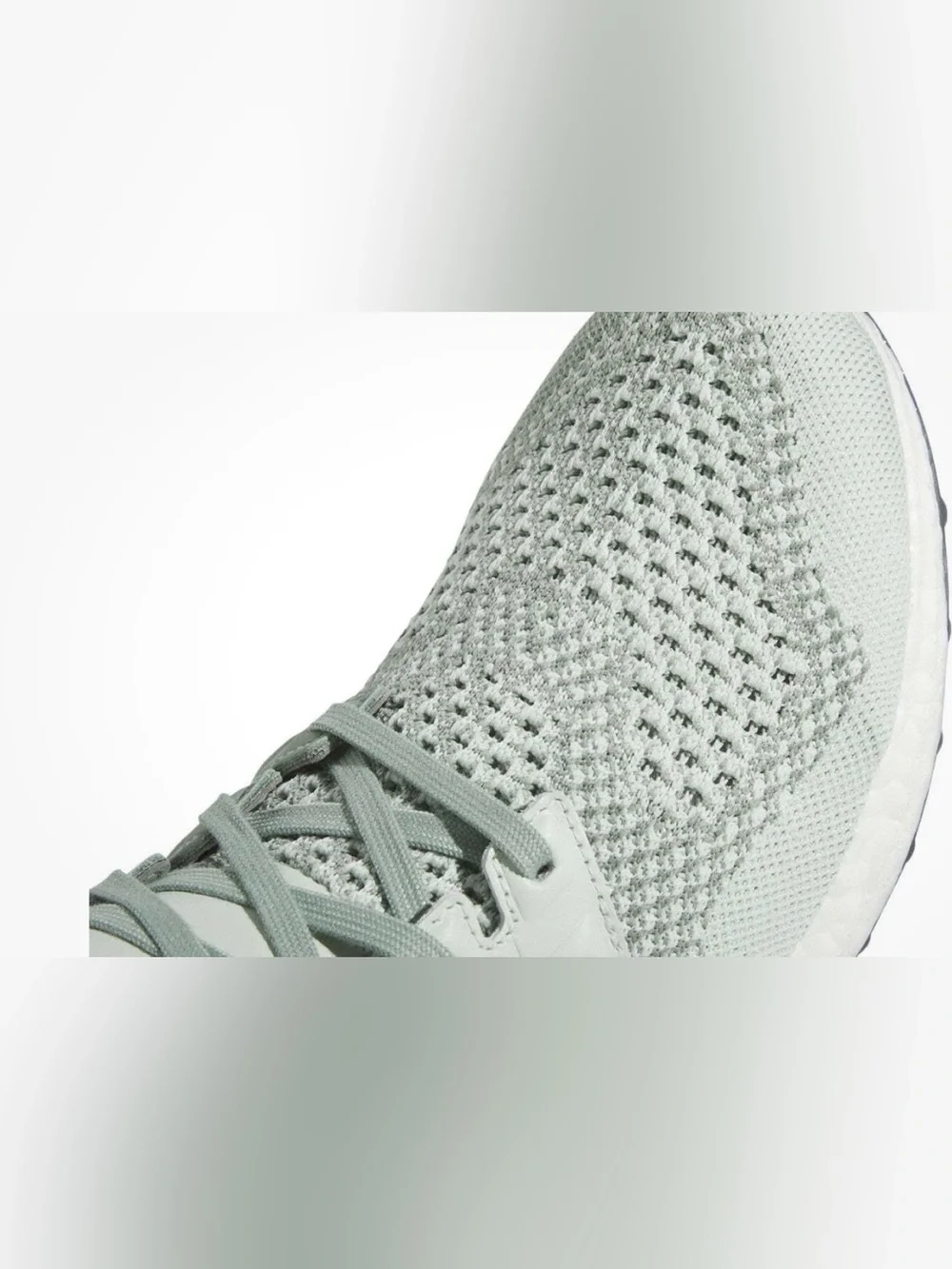 adidas Men's Running Shoes in Light Green and White